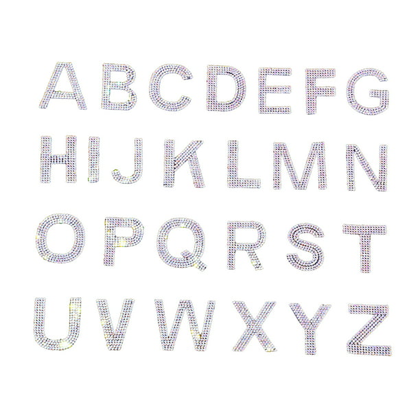 2 Sets Glow In The Dark Alphabet Letter "A-Z" Decorations Wall Stickers 26pcs